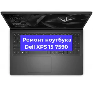 Чистка от пыли и замена термопасты на ноутбуке Dell XPS 15 7590 в Перми